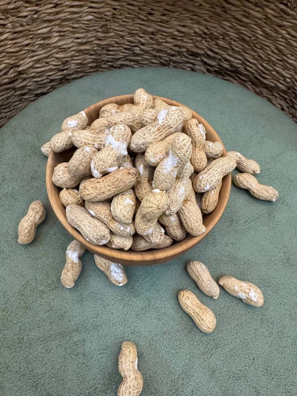 بادام زمینی پوستی (2کیلویی)درجه یک